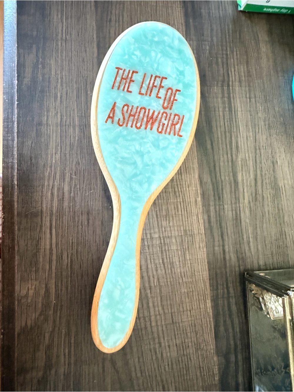 The Life of a Showgirl Hairbrush. Taylor swift
